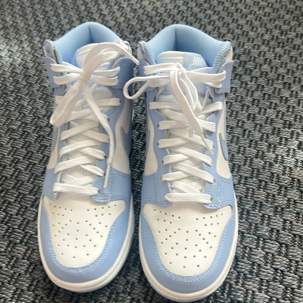 NIKE light blue dunks
